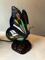 Tiffany lamp vlinder, Ophalen of Verzenden, Zo goed als nieuw, Minder dan 50 cm