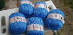Blauw Lananas Stop Regata Wol - 5 Bollen, Hobby en Vrije tijd, Breien en Haken, Ophalen of Verzenden, Nieuw, Breien of Haken, Wol of Garen