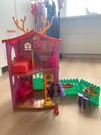 Enchantimals Hertenhuis. Compleet, Kinderen en Baby's, Speelgoed | Poppenhuizen, Ophalen, Zo goed als nieuw, Poppenhuis