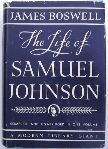 The Life of Samuel Johnson - James Boswell Engeland 18e eeuw beschikbaar voor biedingen