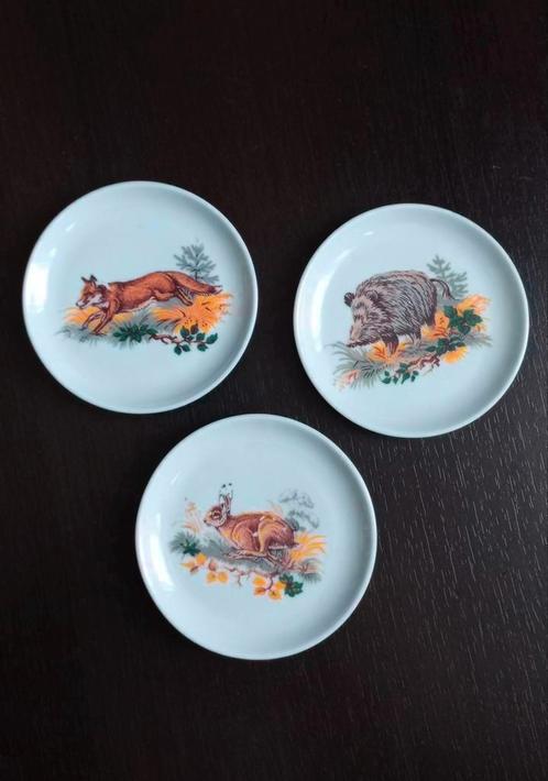 Set van 3 france porselein schaaltjes, Antiek en Kunst, Antiek | Porselein, Ophalen of Verzenden