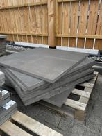 Goedkope Keramiek tegel,Pietboon 90x90 Restpartijtje antraci