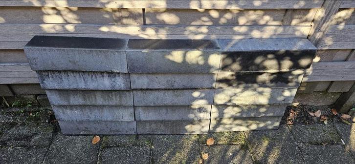 Tuin Stapelblokken - Ideaal voor borders!, Tuin en Terras, Tegels en Klinkers, Gebruikt, Overige typen, Beton, Minder dan 5 m²