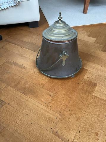 Koperen doofpot voor open haard - Ø 30cm beschikbaar voor biedingen