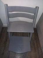 Stokke trip trap stoel., Kinderen en Baby's, Kinderstoelen, Ophalen of Verzenden, Gebruikt, Meegroeistoel, Aanschuifbaar