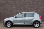 Dacia Sandero 1.2 Lauréate, 5 deurs, airco, keurige auto. Z, Gebruikt, Blauw, Origineel Nederlands, Bedrijf