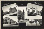 Maasbracht - Raadhuis/Schippersbeurs/Kerk/Julianakanaal, Verzamelen, Ansichtkaarten | Nederland, Ophalen of Verzenden, 1960 tot 1980