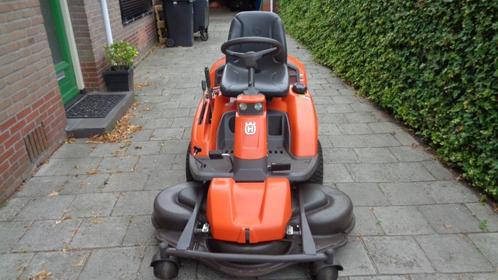 zware husqvarna rider 316tsx awd  frontmaaier  awd, Tuin en Terras, Zitmaaiers, Gebruikt, 90 tot 120 cm, Elektrische starter, Mulchfunctie