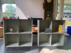 2 mooie vakkasten, met enkele gebruiksporen, Huis en Inrichting, Kasten | Dressoirs, Ophalen