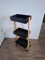 Nieuw Trolley 18,5 x 32 x 70 cm bamboe, 50 tot 100 cm, Verzenden, Zo goed als nieuw, 25 tot 50 cm