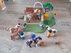 Paardenwasplaats met pony's en kinderen extra, Kinderen en Baby's, Speelgoed | Playmobil, Ophalen of Verzenden, Gebruikt