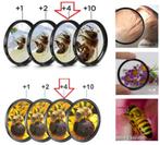 Macro +4 filter 62 mm close up lens Sony Canon Pentax Nikon, Ophalen of Verzenden, Nieuw, 60 tot 70 mm, Overige typen
