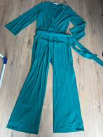 Studio anneloes travelstof jumpsuit blauw groen maat L, Kleding | Dames, Jumpsuits, Studio Anneloes, Blauw, Maat 42/44 (L), Ophalen of Verzenden
