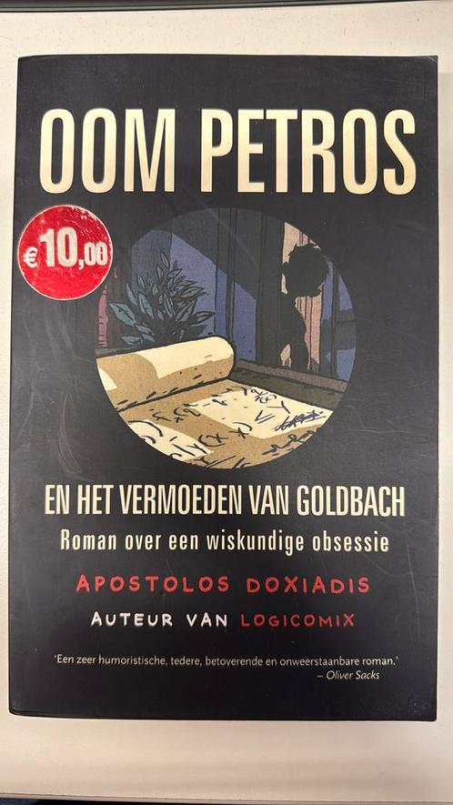 Oom Petros en het vermoeden van Goldbach, Boeken, Literatuur, Zo goed als nieuw, Nederland, Ophalen of Verzenden
