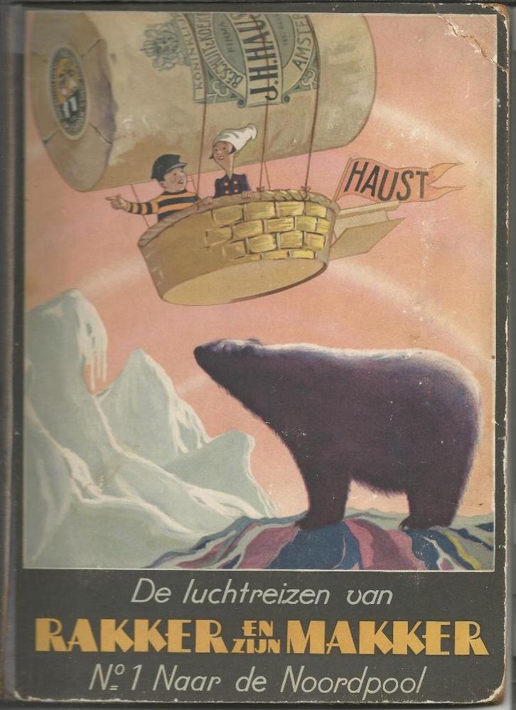 Plaatjesalbum  Rakker en z`n Makker  van Haust, Boeken, Prentenboeken en Plaatjesalbums, Gelezen, Plaatjesalbum, Ophalen of Verzenden