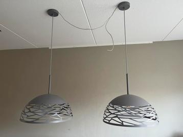 Twee hanglampen merk Lucide (graag voor as zondag ophalen beschikbaar voor biedingen