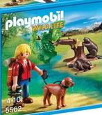Playmobil Wildlife 5562 - Natuuronderzoeker met bevers, Kinderen en Baby's, Speelgoed | Playmobil, Ophalen of Verzenden, Gebruikt