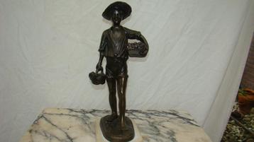 De vis verkoper ( Beeld beschikbaar voor biedingen