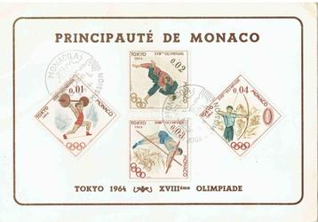 Monaco 1964 Olympische spelen Gewichtheffen Hoogspringen beschikbaar voor biedingen