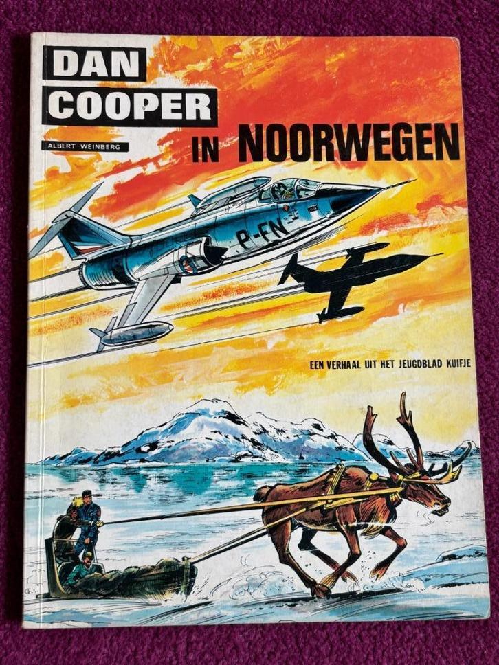 Dan Cooper 4 stripverhalen, Boeken, Stripboeken, Gelezen, Meerdere stripboeken, Ophalen of Verzenden