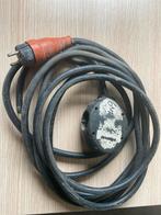Divers Verlengkabels met rubberen aansluiting, Ophalen of Verzenden, Gebruikt, Minder dan 150 ampère, Overige typen