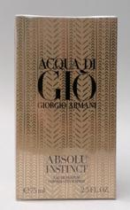 Giorgio Armani Acqua di Gio Absolu Instinct Vintage Parfum, Nieuw, Ophalen of Verzenden
