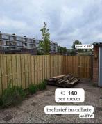 SCHUTTING met instantie, Tuin en Terras, Schuttingen, Verzenden, Hout, 6 meter of meer, 1 tot 2 meter