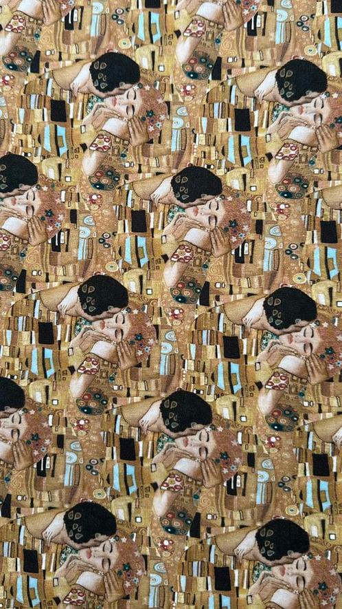 Klimt tricot, Hobby en Vrije tijd, Stoffen en Lappen, Nieuw, Katoen, 120 cm of meer, 30 tot 200 cm, Ophalen of Verzenden