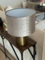 Nieuwe velours lampenkap in de kleur Taupe, Ophalen, Nieuw, Rond, Minder dan 25 cm