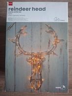 Rendier kop met lichtjes., Ophalen of Verzenden, Zo goed als nieuw