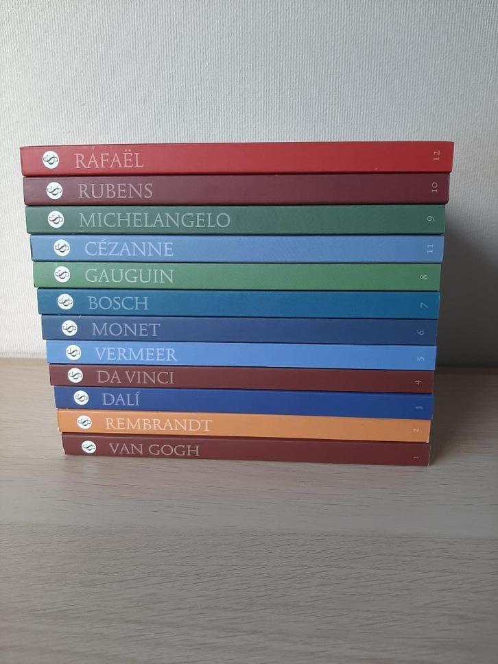 De grootste meesters (AD) 12 boeken, Boeken, Kunst en Cultuur | Beeldend, Zo goed als nieuw, Ophalen