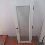 Deurtje met raam, 106x38cm, incl. slot, Doe-het-zelf en Verbouw, Deuren en Horren, Ophalen, Minder dan 80 cm, Minder dan 200 cm