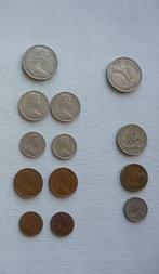 13 munten Queen Elizabeth II Australie New Zealand Caribbian, Verzenden, Overige landen, Losse munt