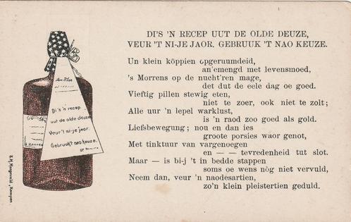 RECEPT UITG HANGEVELD JAREN 20 ZEER MOOIE OUDE KAART KG743, Verzamelen, Ansichtkaarten | Themakaarten, Ongelopen, 1920 tot 1940