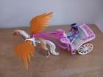 Playmobil pegasuspaard met koets en prinses set 5143, Ophalen of Verzenden