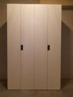 Te koop dubbele stuva/smastad kledingkast wit 192x120x50cm, Ophalen, Gebruikt, Kast, 50 tot 70 cm