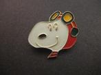 Snoopy, hondje uit de stripreeks Peanuts,Flying Ace, speld, Verzenden, Gebruikt, Overige onderwerpen