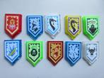 nr. 7480, 10 Nexo Knight schilden., Ophalen of Verzenden, Zo goed als nieuw, Complete set, Lego
