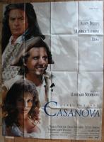 filmaffiche Alain Delon le retour de Casanova XL filmposter, Rechthoekig Staand, Deurposter of groter, Ophalen of Verzenden, Zo goed als nieuw