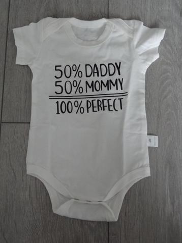 NIEUW! Babyromper 100% Perfect 1-3 Maanden >Snelle Verzendin beschikbaar voor biedingen
