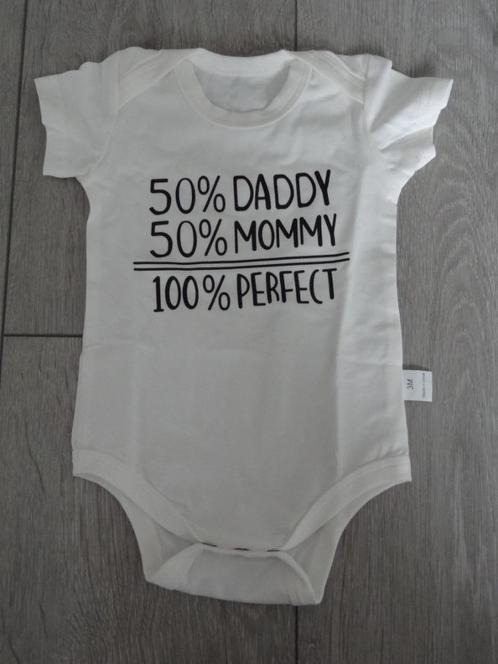 NIEUW! Babyromper 100% Perfect 1-3 Maanden >Snelle Verzendin, Kinderen en Baby's, Babykleding | Maat 56, Nieuw, Meisje, Nacht- of Onderkleding