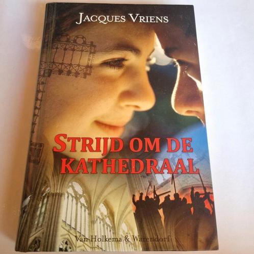 Jacques Vriens - Strijd om de kathedraal, Boeken, Kinderboeken | Jeugd | 10 tot 12 jaar, Zo goed als nieuw, Ophalen of Verzenden