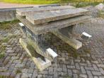 Picknicktafel beton, Ophalen, Gebruikt, Rechthoekig