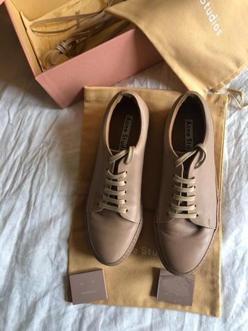 ACNE Adriana leren sneakers / trainers dusty pink mt 39  beschikbaar voor biedingen