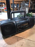 Sanyo MCD-Z71L boom box stereo cd cassette vintage, Ophalen, G, T, Zo goed als nieuw