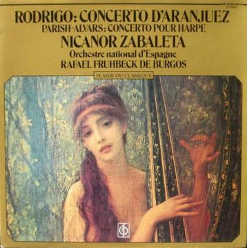 Nicanor Zabaleta Rodrigo Concertos Pour Harpe Et Orchestre beschikbaar voor biedingen