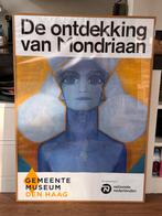 Mondriaan Poster Gemeentemuseum Den Haag, Ophalen of Verzenden, Zo goed als nieuw, Overige onderwerpen