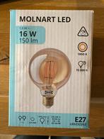 Ikea MOLNART LED Lamp E27 - Nieuw in doos, Led-lamp, Minder dan 30 watt, Soft of Flame, Nieuw