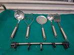 pollepelset 6 delig rvs met houder, Ophalen of Verzenden, 'T Olde Gre-j, Info@toldegrej.nl, Endepoelstraat 20f Didam