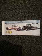 Bandag autosticker autorace vintage sticker, Ophalen, Zo goed als nieuw, Auto's